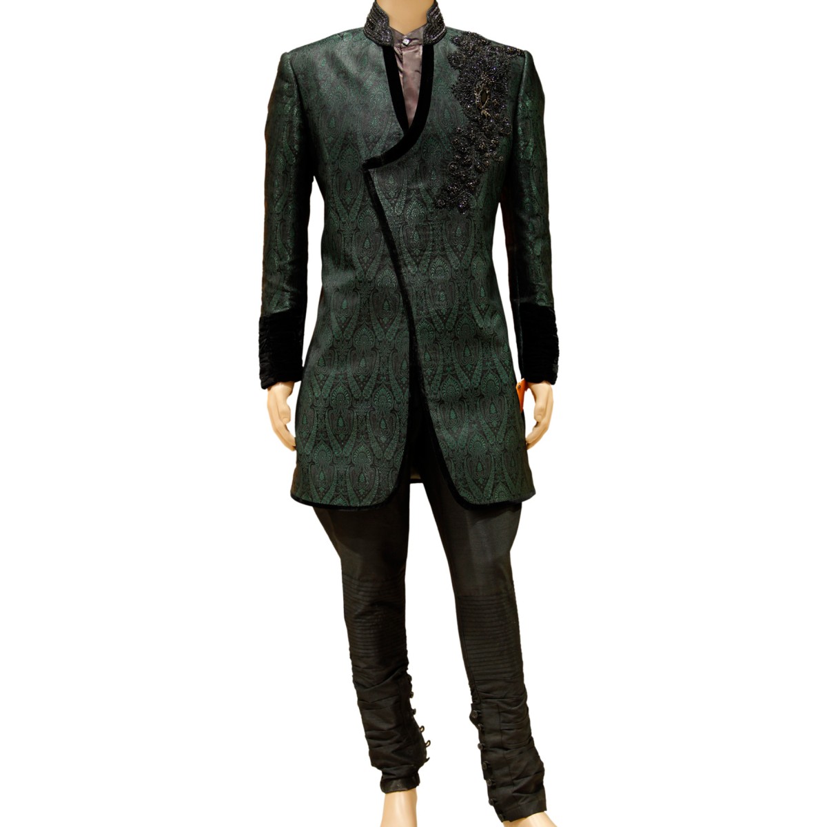 Indo western coat design clearance